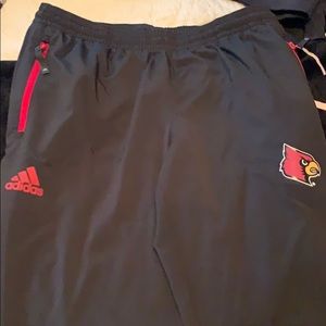 Adidas Louisville cheer warm up pants